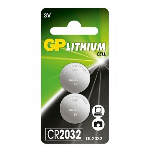 GP Lithium Button Cell 3.0V CR2032-7U2